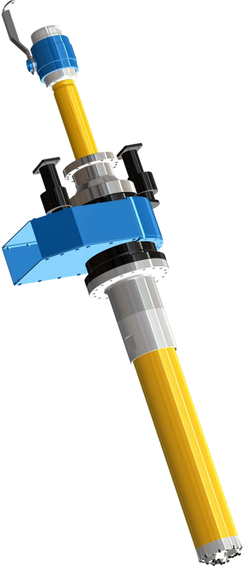 DUPLEX D 88,9 – 219,1 mit Doppelkopf Bohranlage