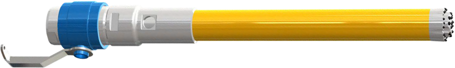 ÜBERLAGERUNGSBOHRSYSTEM DUPLEX D 88,9 – 219,1-1 waagerecht